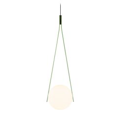 Moooi Suspensions | Suspension Nomnom Light Metal Verre Vert / Led - O 22 Cm - Moooi