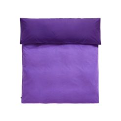 Hay Linge De Lit | Housse De Couette 240 X 220 Cm Duo Tissu Violet / Coton Oeko-Tex - Hay