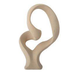 Bloomingville Objets Deco Et Cadres-Photos | Sculpture Ceramique Beige Blanc / Ceramique - H 40 Cm - Bloomingville