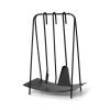 Ferm Living Paniers Et Petits Rangements | Serviteur De Cheminee Port Metal Noir / 3 Outils Avec Support - Ferm Living