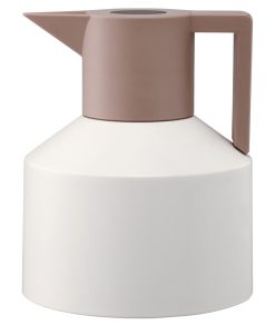 Normann Copenhagen Gourdes Et Thermos | Pichet Isotherme Geo Plastique Blanc / 1L - Normann Copenhagen