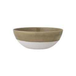 Bloomingville Saladiers, Coupes Et Bols | Bol Heather Ceramique Beige / O 17 X H 6,5 Cm - Gres - Bloomingville