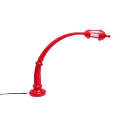 Seletti Kids | Lampe De Table Sidonia Led Plastique Rouge / L 75 X H 59 Cm - Seletti