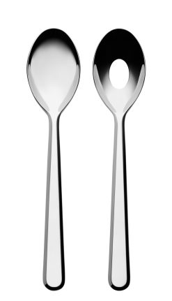 Alessi Couverts | Couverts A Salade Amici Metal - Alessi