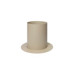 Ferm Living Pots Et Plantes | Cache-Pot Auran Large Metal Beige / O 32,3 X H 38,7 Cm - Ferm Living