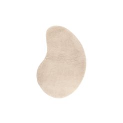 Ferm Living Deco Textile | Tapis Forma Small Tissu Blanc / Laine Tuftee Main - 103 X 155 Cm - Ferm Living