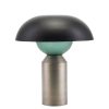 House Doctor Lampes De Table | Lampe De Table Little Fellow Bleu Noir Argent Metal - House Doctor