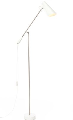 Northern Lampadaires | Lampadaire Birdy Metal Blanc / H 133 Cm - Reedition 1952 - Northern