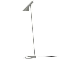 Louis Poulsen Lampadaires | Lampadaire Aj Metal Gris / H 130 Cm - Orientable / Arne Jacobsen, 1957 - Louis Poulsen