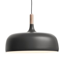 Northern Suspensions | Suspension Acorn Metal Gris Bois Naturel / O 48 Cm - Northern