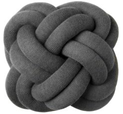 Design House Stockholm Deco Textile | Coussin Knot Tissu Gris / Fait Main - 30 X 30 Cm / 2016 - Design House Stockholm