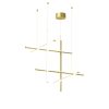 Flos Suspensions | Suspension Coordinates S3 Or Metal Led / L 78 X H 78 Cm - Flos