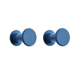 Hay Portemanteaux Et Pateres | Patere Bolt Metal Bleu / Set De 2 - Hay