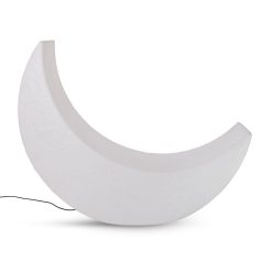 Seletti Luminaires D'Exterieur | Lampadaire D'Exterieur My Moon Plastique / Rocking Chair Lumineux - L 152 Cm / Interieur-Exterieur - Seletti