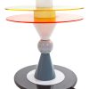 Memphis Milano Lampes De Table | Lampe De Table Bay Metal Verre Multicolore By Ettore Sottsass / 1983 - Memphis Milano