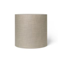 Ferm Living Lampadaires | Abat-Jour Eclipse Tissu Beige / Large - O 42 X H 40 Cm - Ferm Living