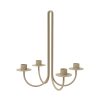 Ferm Living Bougeoirs, Photophores | Chandelier Sway Metal Beige / L 23,5 X H 30,2 Cm - Ferm Living