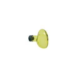 Petite Friture Portemanteaux Et Pateres | Patere Bubble Small Verre Jaune / O 9,5 Cm - Souffle Bouche - Petite Friture