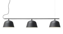 Muuto Suspensions | Suspension Ambit Rail Metal Noir / L 126 Cm - Muuto