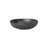 Ferm Living Assiettes | Assiette Creuse Flow Ceramique Noir / O 19,5 X H 5 Cm - Ferm Living