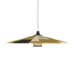 Forestier Suspensions | Suspension Parrot Xl Fibre Vegetale / O 100 X H 24 Cm - Abaca Tresse Main - Forestier