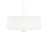 Moooi Suspensions | Suspension Plie Plisse Tissu Blanc / O 60 Cm / Intensite Reglable - Moooi