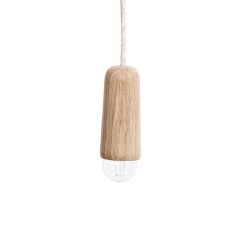 Hartu00f4 Suspensions | Suspension Luce Small Bois Naturel / Chene - O 6 X H 14 Cm - Harto