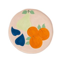 & klevering Assiettes | Assiette Fig Ceramique Multicolore / O 26,5 Cm - & Klevering