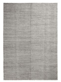 Hay Tapis | Tapis Moire Kelim Large Tissu Gris / 200 X 300 Cm - Tisse Main - Hay