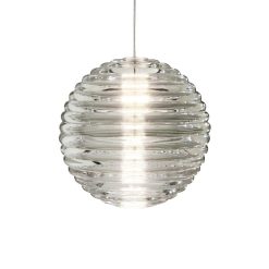 Tom Dixon Suspensions | Suspension Press Led Verre Transparent / Sphere - O 30 Cm - Tom Dixon