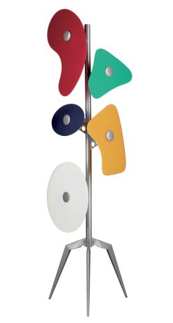 Foscarini Lampadaires | Lampadaire Orbital Metal Verre Multicolore / Ferruccio Laviani, 1993 - Foscarini