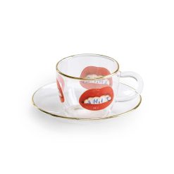 Seletti Tasses Et Mugs | Tasse A Cafe Toiletpaper - Shit Verre Multicolore - Seletti