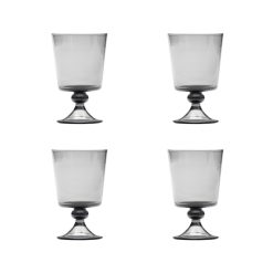 Serax Verres | Verre A Vin Rouge La Mere Verre Gris / Set De 4 - Serax