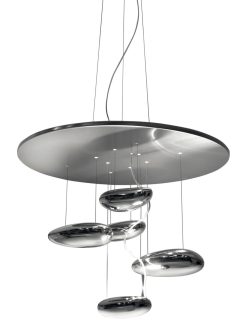 Artemide Plafonniers | Plafonnier Mercury Mini Metal / Led - O 70 Cm / Rosse Lovegrove, 2007 - Artemide