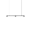 Normann Copenhagen Suspensions | Suspension Hat Linear Small Metal Noir / L 115 Cm - Normann Copenhagen