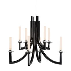 Kartell Suspensions | Suspension Khan Plastique / By Starck - O 77 X H 61 Cm (Ampoules Incluses) - Kartell