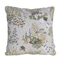 Fermob Deco Textile | Coussin D'Exterieur Bouquet Sauvage - Pixels Tissu Gris / 44 X 44 Cm - Fermob