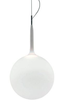 Artemide Suspensions | Suspension Castore Verre Blanc - Artemide