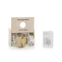 Vitra Objets Deco Et Cadres-Photos | Miniature Plywood Elephant Natural Bois Naturel / Eames (1945) - Vitra