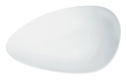 Alessi Assiettes | Assiette A Dessert Colombina Ceramique Blanc / L 24 Cm - Alessi