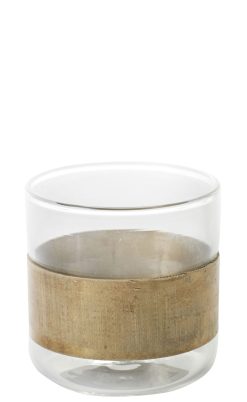 Serax Verres | Verre Chemistry Metal Verre Or Transparent / Cuivre - O 7 Cm - Serax