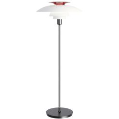 Louis Poulsen Lampadaires | Lampadaire Ph 80 Plastique / 1974 - O 55 X H 131,5 Cm - Interrupteur - Louis Poulsen