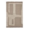 Ferm Living Deco Textile | Tapis Alley Small Tissu Beige / 140 X 200 Cm / Laine Tissee Main - Ferm Living