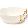 Seletti Saladiers, Coupes Et Bols | Saladier Kintsugi N°1 Ceramique / O 19 X H 7 Cm - Or Fin - Seletti