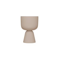 Iittala Pots Et Plantes | Pot De Fleurs Nappula Ceramique Beige / O 15,5 X H 23 Cm - Iittala