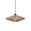 GOOD&MOJO Suspensions | Suspension Zanzibar Fibre Vegetale Bois Beige / Rotin / O 40 Cm - Good&Mojo