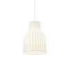 Muuto Suspensions | Suspension Strand Open Plastique Tissu Blanc / O 28 Cm - Resine Cocon - Muuto