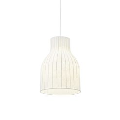 Muuto Suspensions | Suspension Strand Open Plastique Tissu Blanc / O 28 Cm - Resine Cocon - Muuto