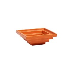 & klevering Saladiers, Coupes Et Bols | Coupe Pyramid Ceramique Orange / 17 X 17 X H 6 Cm - & Klevering