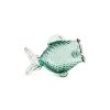 Pols Potten Vases | Pot Fish Fat Verre Vert / Verre Recycle - Fait Main / L 38 X H 24 Cm - Pols Potten